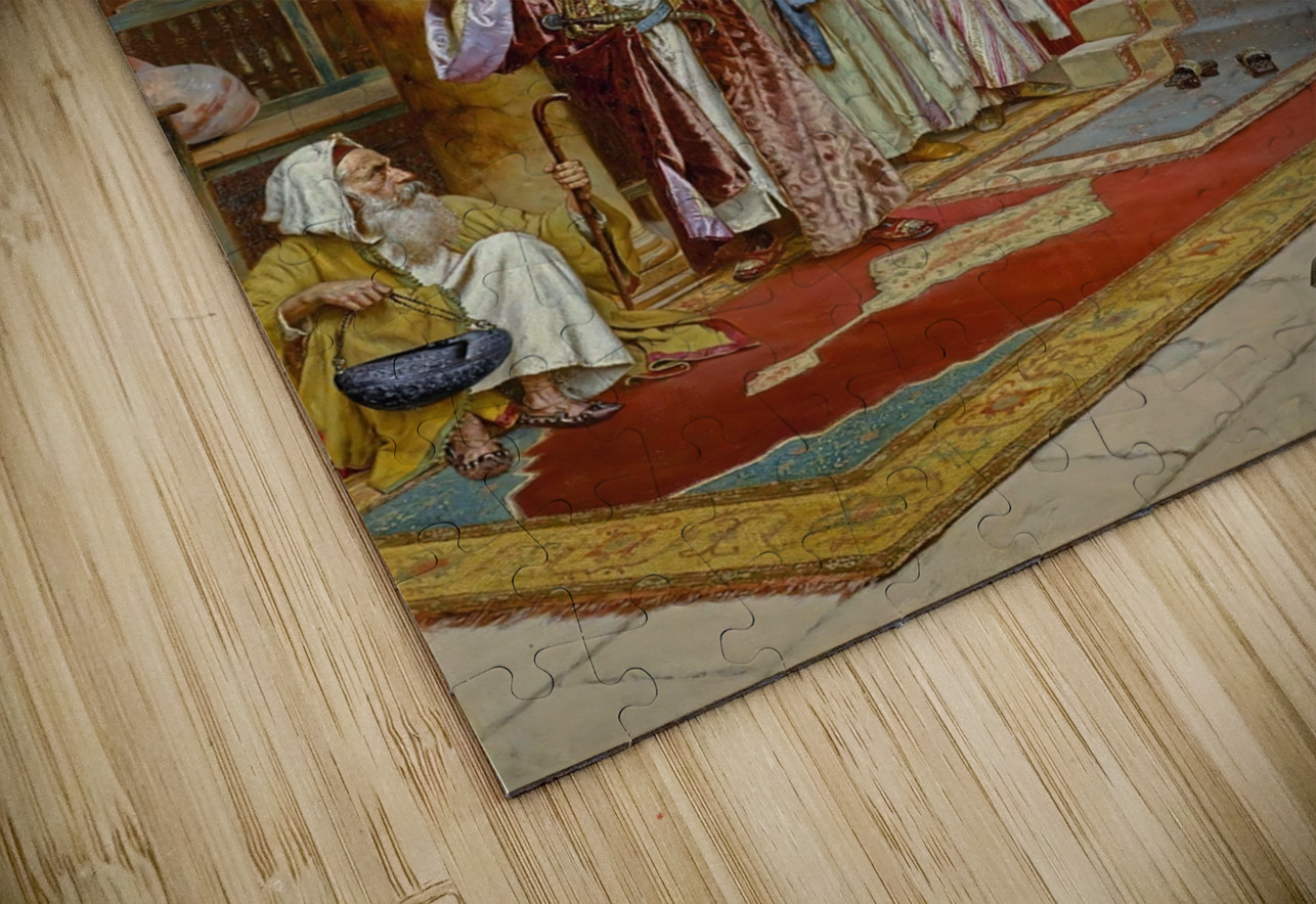 The New Bride by Rudolf Ernst [1854–1932] MyCozyFineArt Puzzle