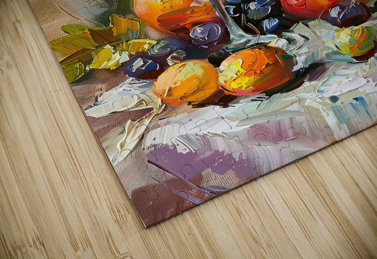 Autumn Harvest Still Life H2N3P9 55 Abstract Rebellion Puzzle