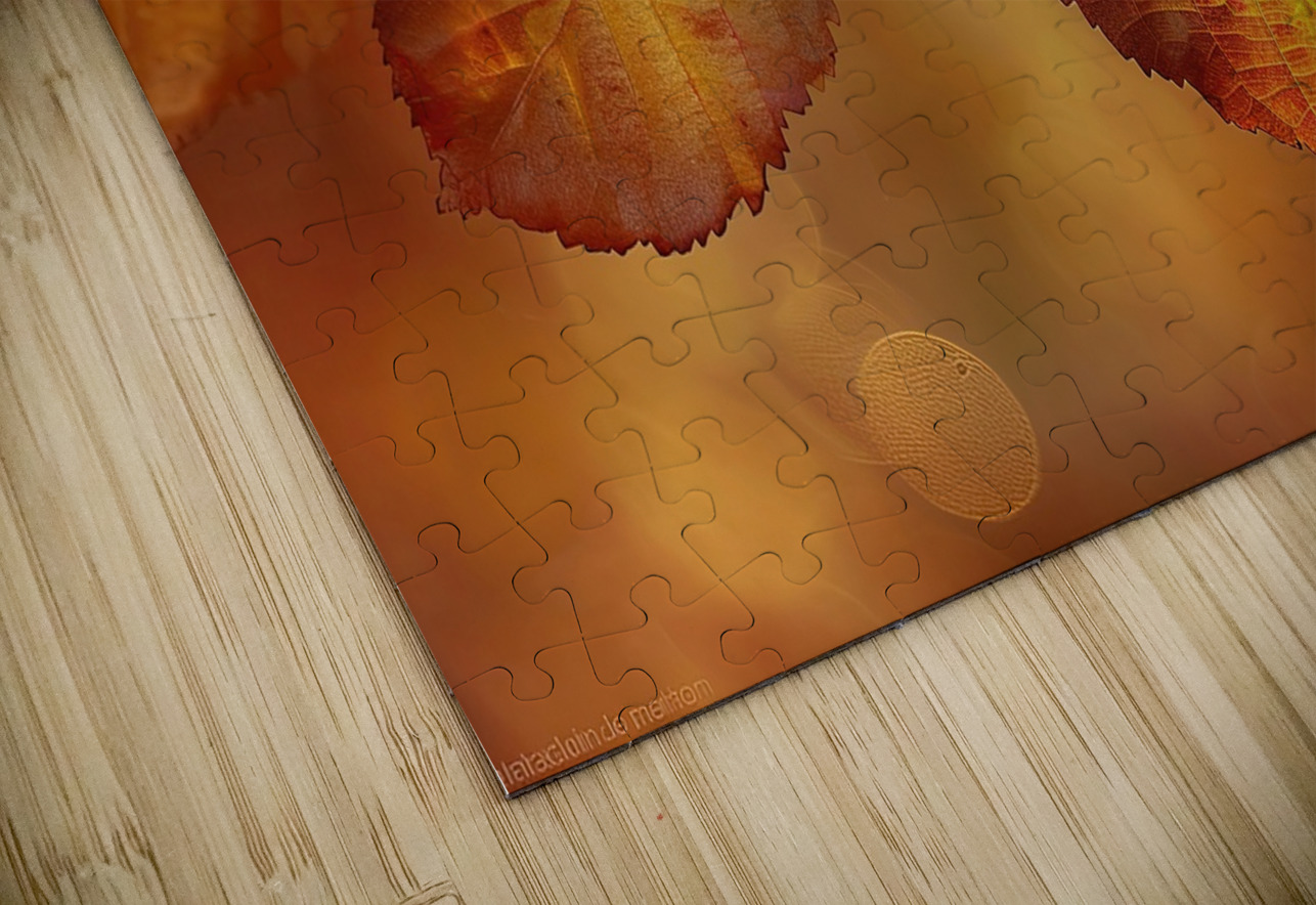 Autumn Leaves Glowing Y59H7N 45 Abstract Rebellion Puzzle