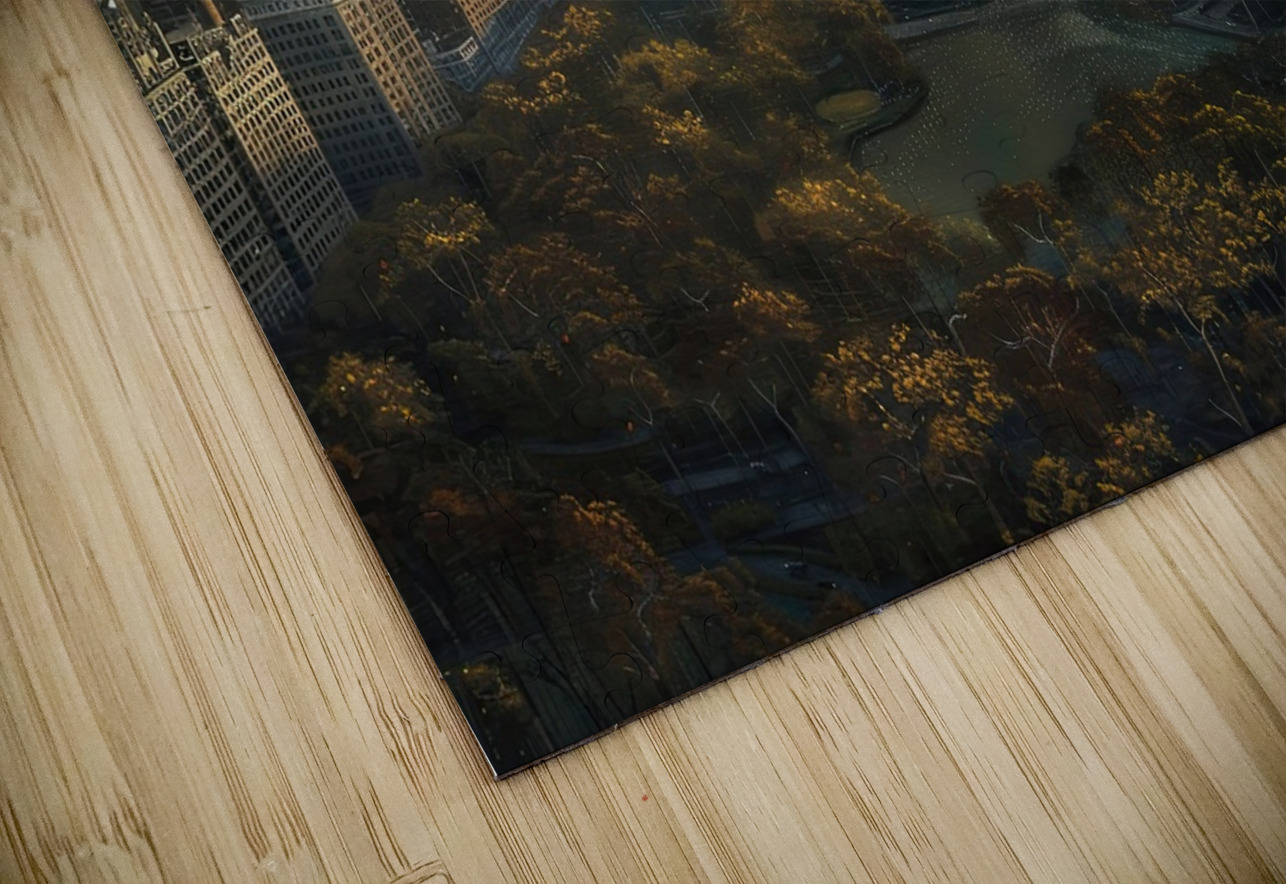 Autumn Over Central Park H2N9P2 69 Abstract Rebellion Puzzle