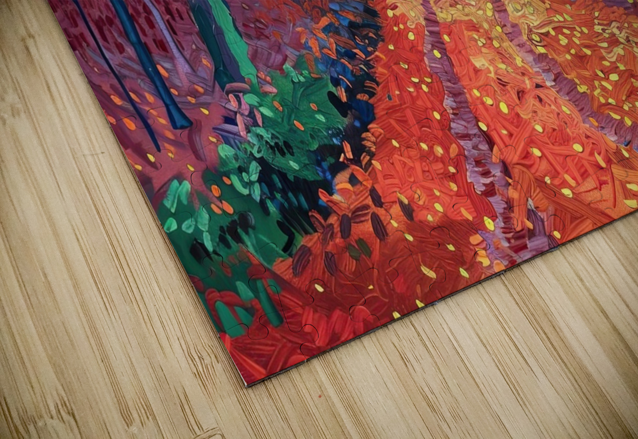 Autumn Path NZ92C3 55 Abstract Rebellion Puzzle