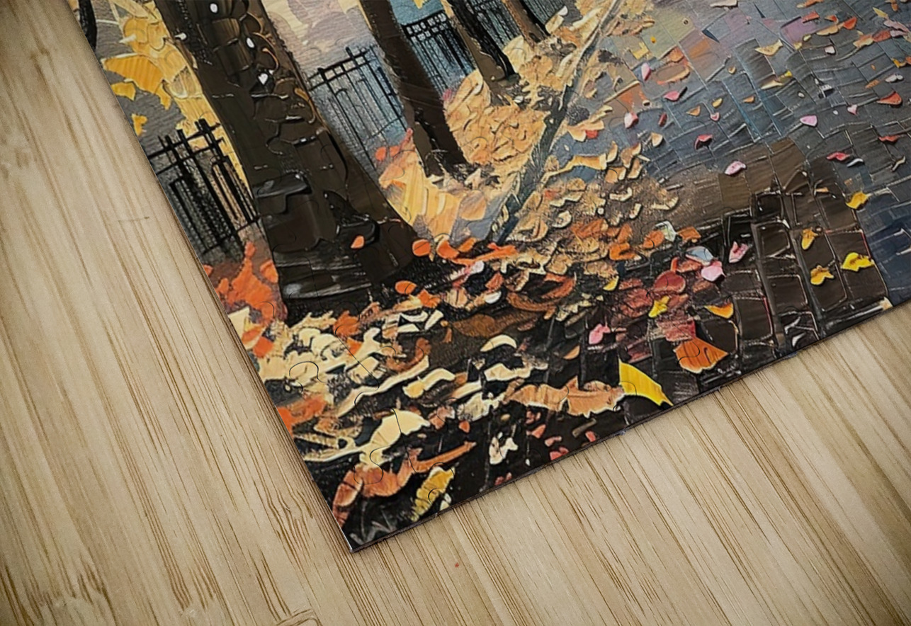 Autumn Pathway Serene 2H9N3Z 58 Abstract Rebellion Puzzle