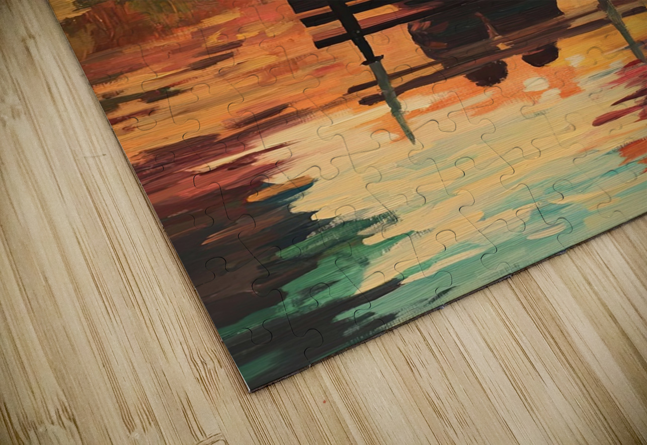 Autumn Reflections JH293N 47 Abstract Rebellion Puzzle