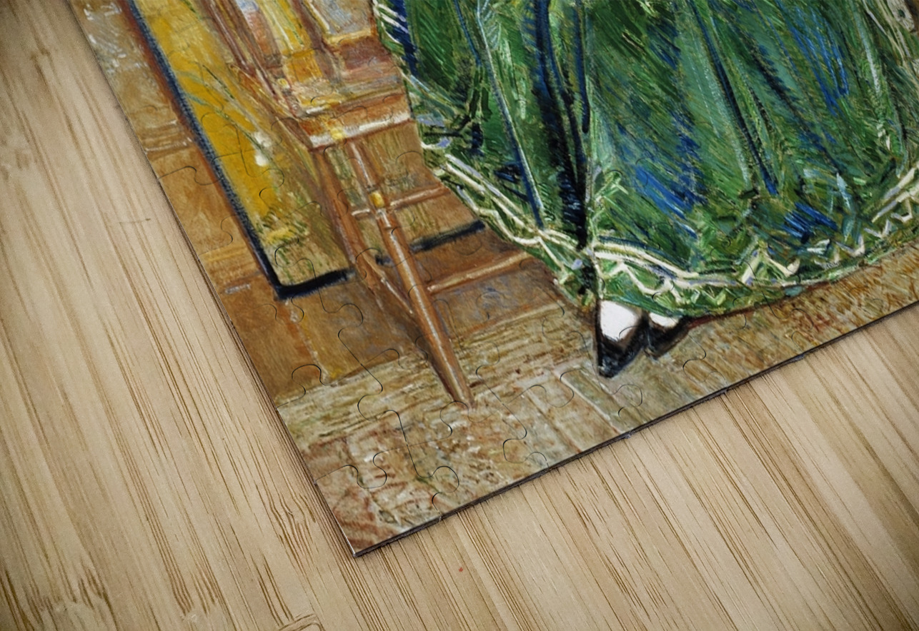 April. [The Green Gown] by Childe Hassam [1859–1935] MyCozyFineArt Puzzle