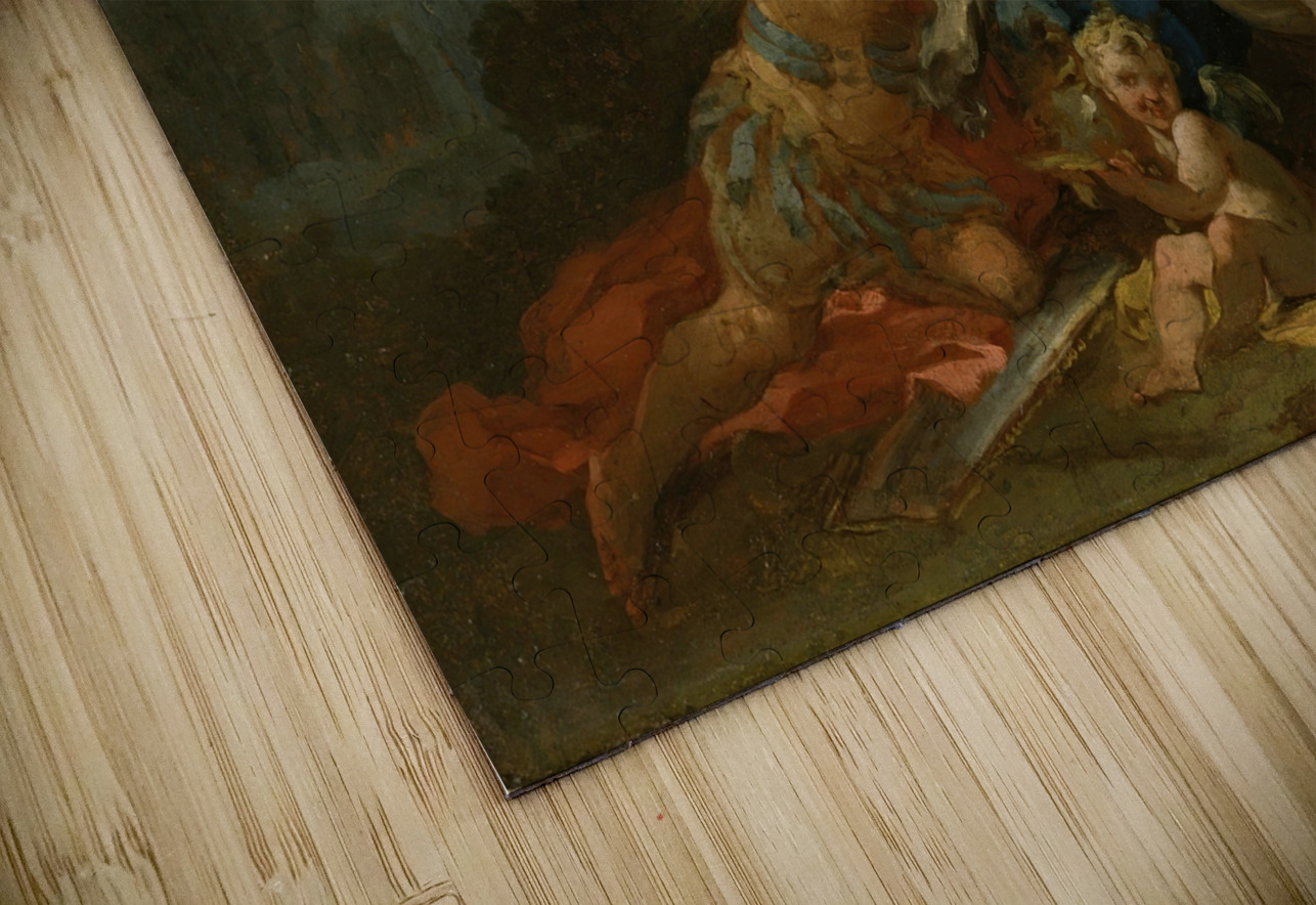 Rinaldo and Armida [1720–1750] by Michele Rocca [1666–ca. 1751] MyCozyFineArt Puzzle