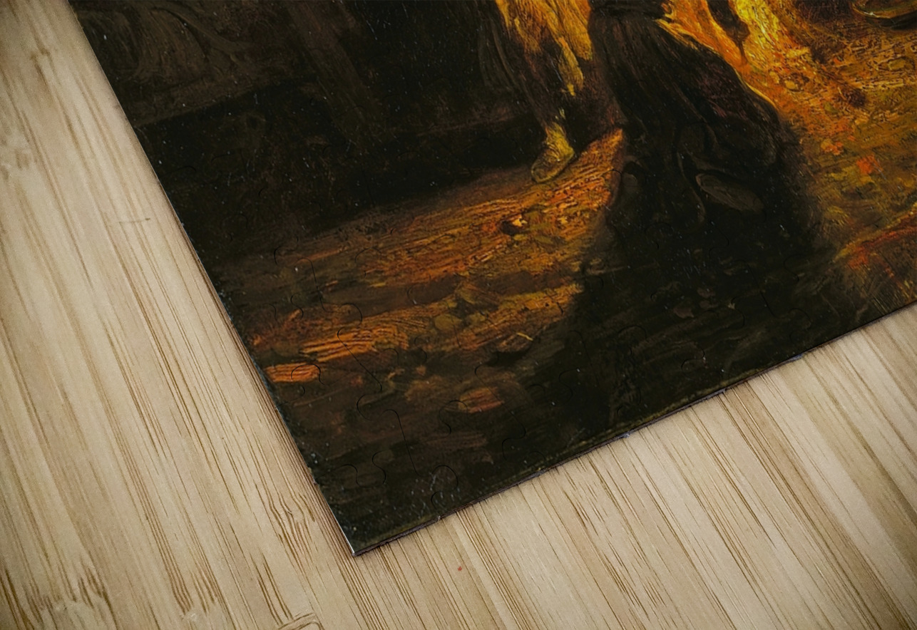 The Witches in Macbeth [c. 1841–1842] by Alexandre–Gabriel Decamps [1803–1860] MyCozyFineArt Puzzle