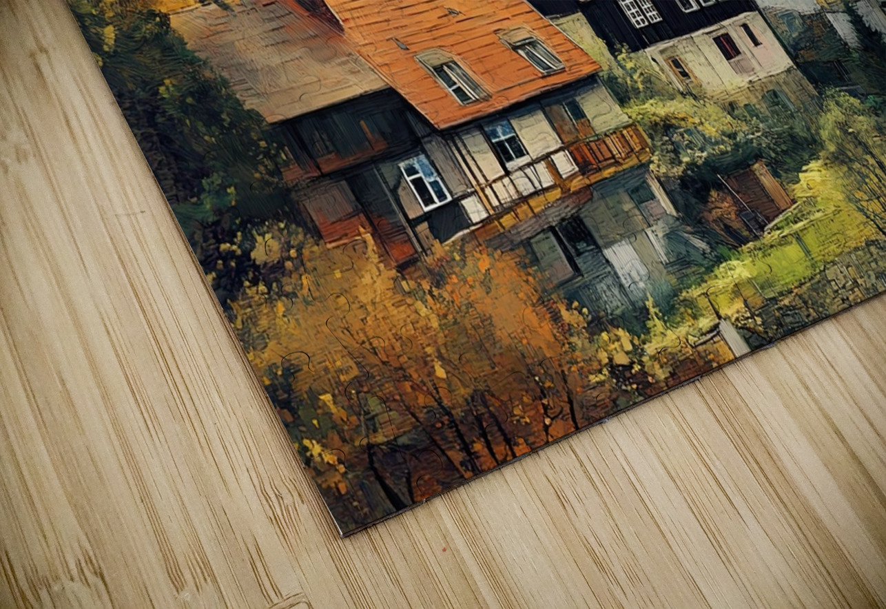 Autumn Village Charm 29HBCJ 62 Abstract Rebellion Puzzle