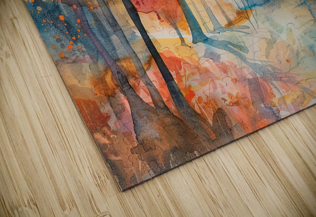 Autumn Whispers NH783K 55 Abstract Rebellion Puzzle