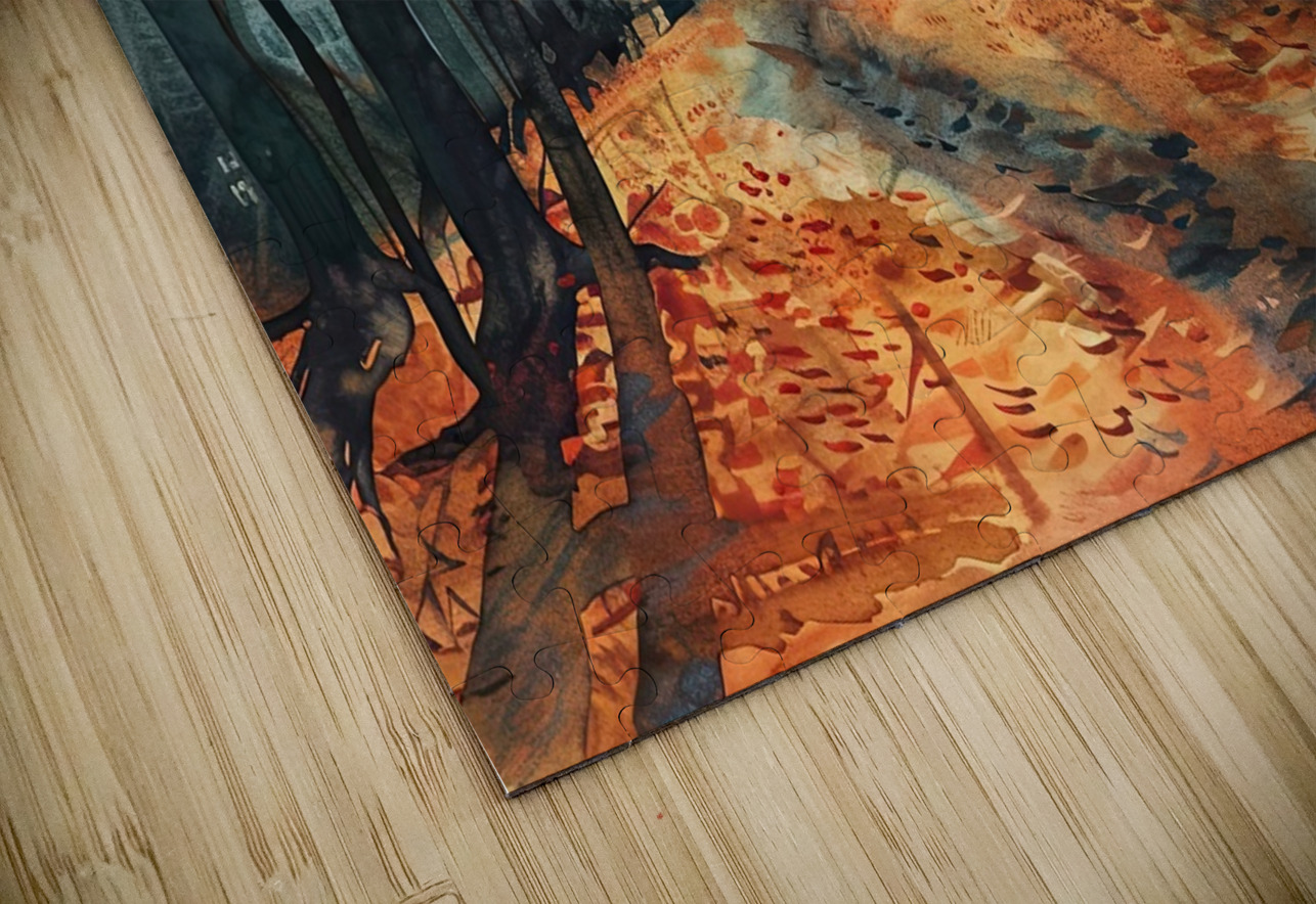 Autumnal Reverie H729P4 45 Abstract Rebellion Puzzle