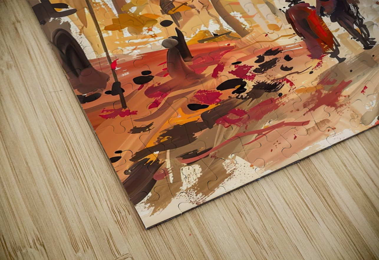 Autumnal Reverie H7P29Z 45 Abstract Rebellion Puzzle