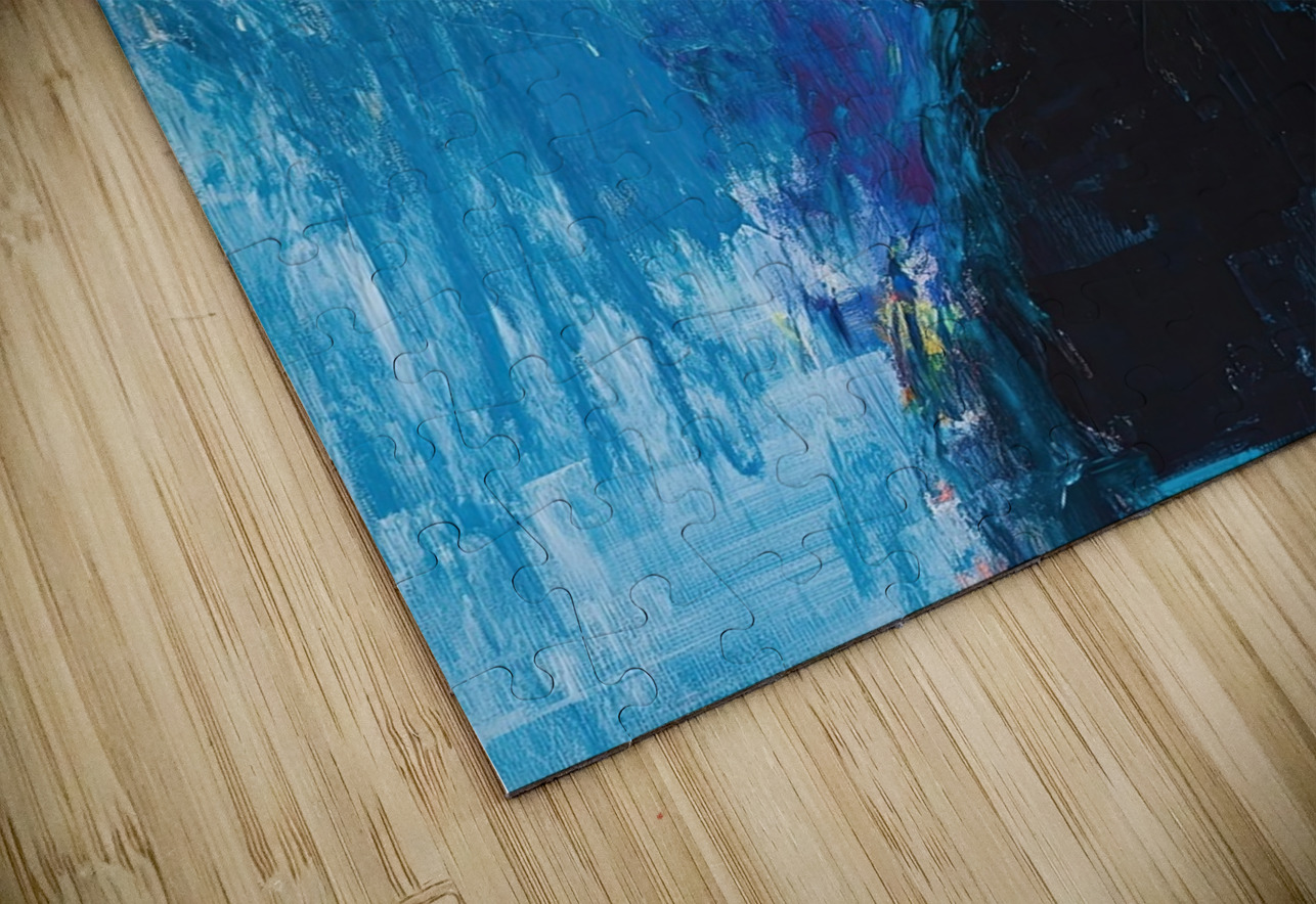 Azure Cry Into the Blue N392HJ 48 Abstract Rebellion Puzzle