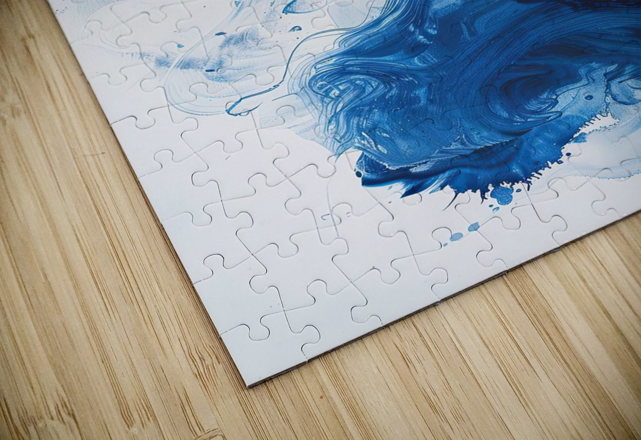 Azure Depths Flowing JH293N 52 Abstract Rebellion Puzzle