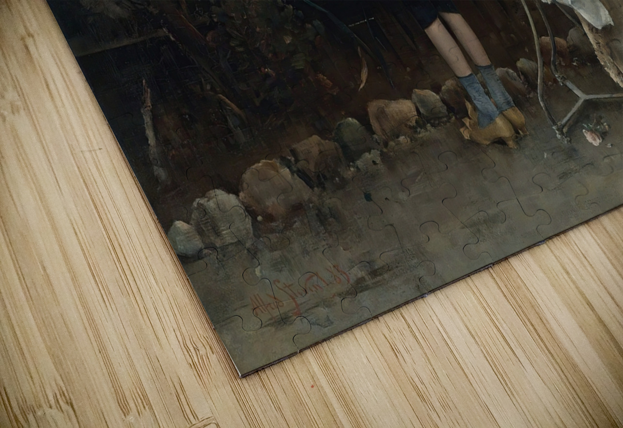 Mère Et Ses Enfants [1883] by Alfred Stevens [1823–1906] MyCozyFineArt Puzzle