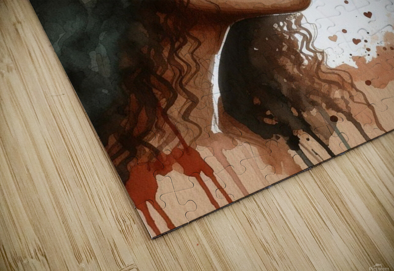 In Your Eyes Water Colors Urban Interior Art Puzzle