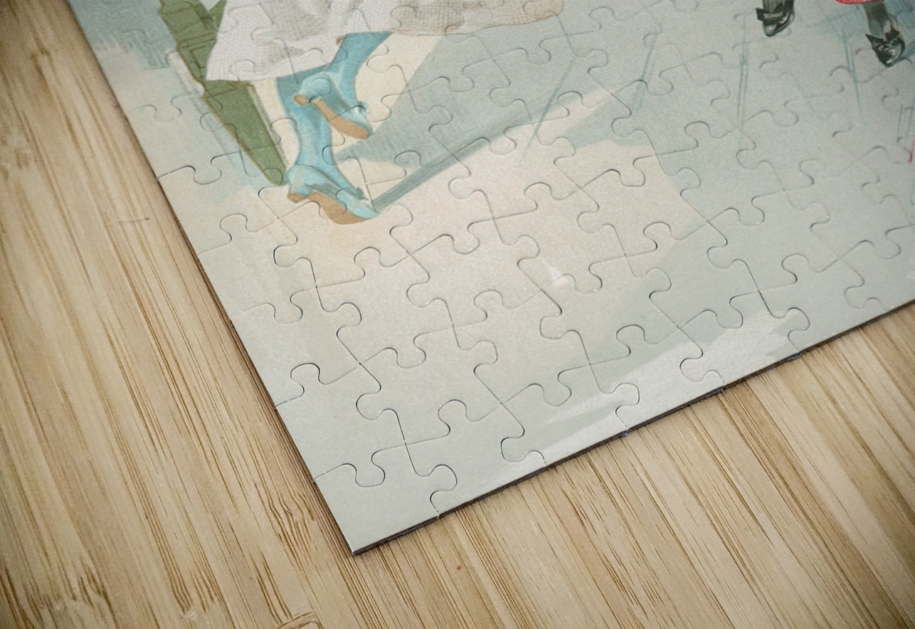 London cord [1904] by H. B. Claflin [19th–20th Century] MyCozyFineArt Puzzle