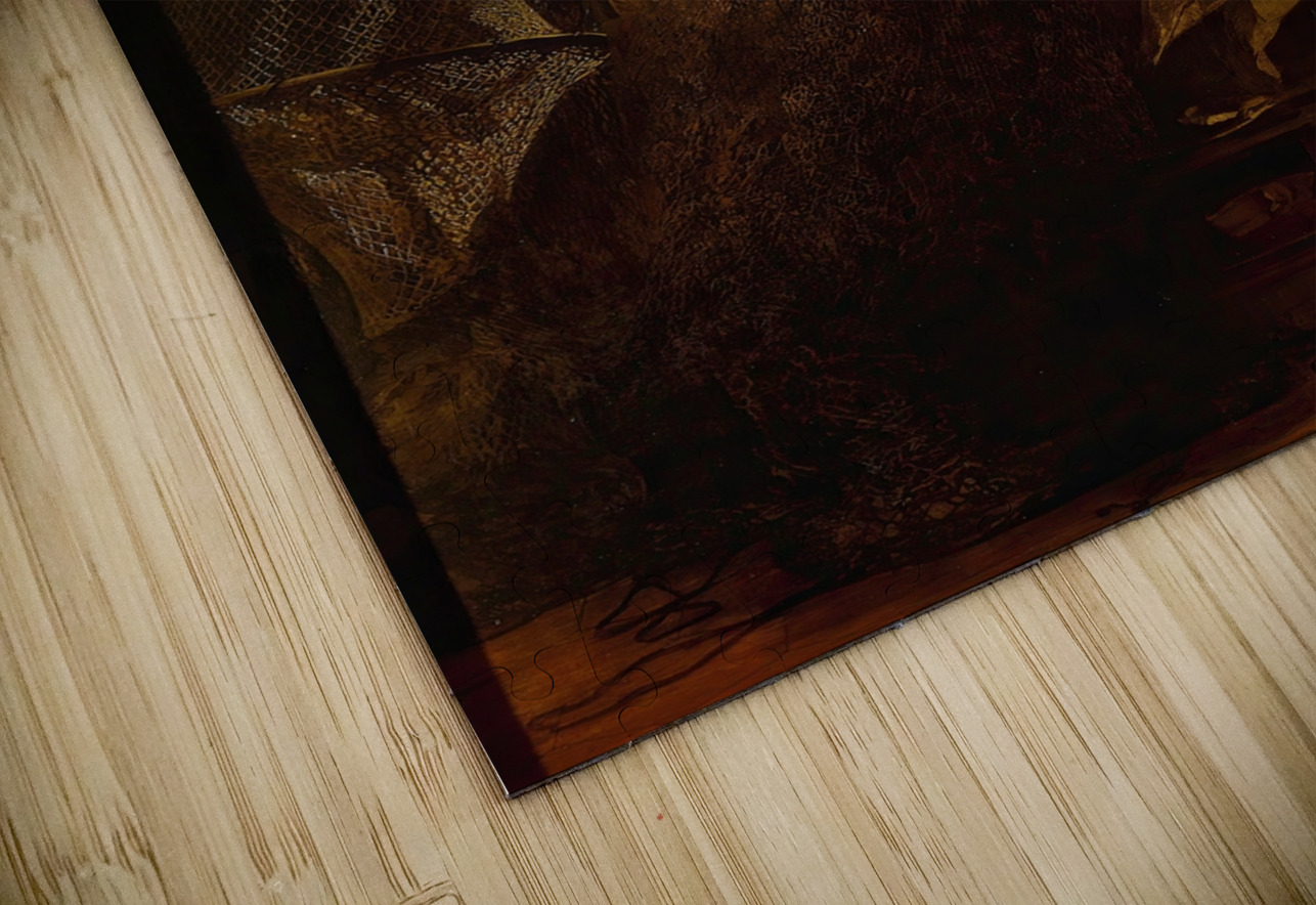 The Card Game by Eduard Charlemont [1848–1906] MyCozyFineArt Puzzle