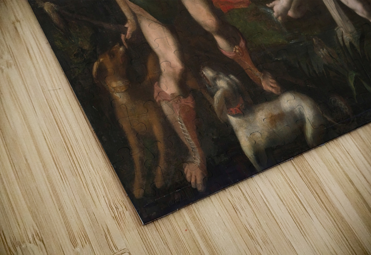 Diana And Acteon by Joseph Heintz The Elder [1564–1609] MyCozyFineArt Puzzle