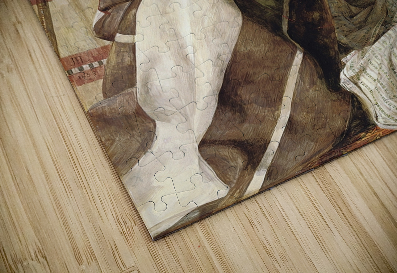 An Arab of the desert of Sinai [1858] by John Frederick Lewis [1805–1876] MyCozyFineArt Puzzle