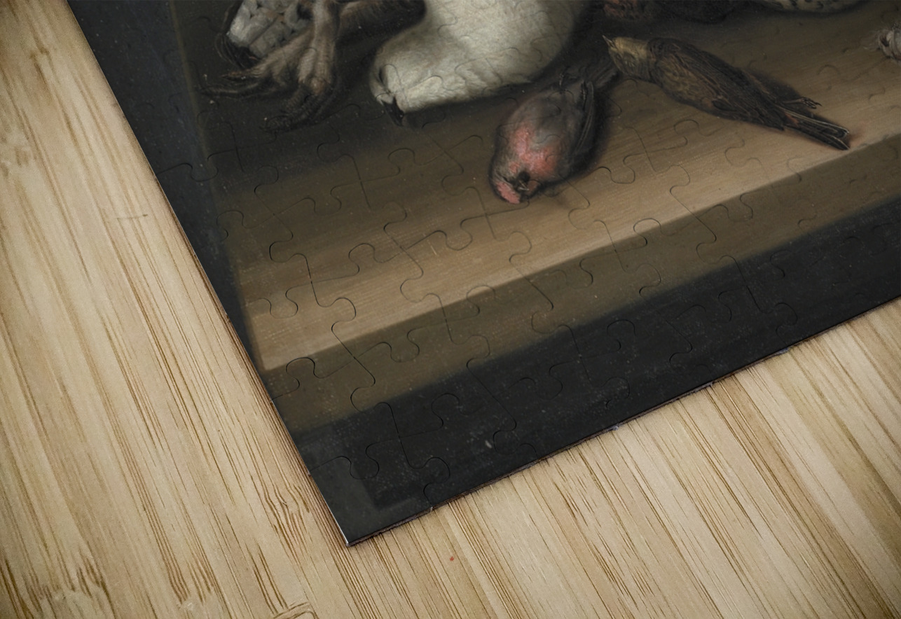 Wildfowl On A Wooden Table [1648–1681] by Jacob Biltius [1633–1681] MyCozyFineArt Puzzle