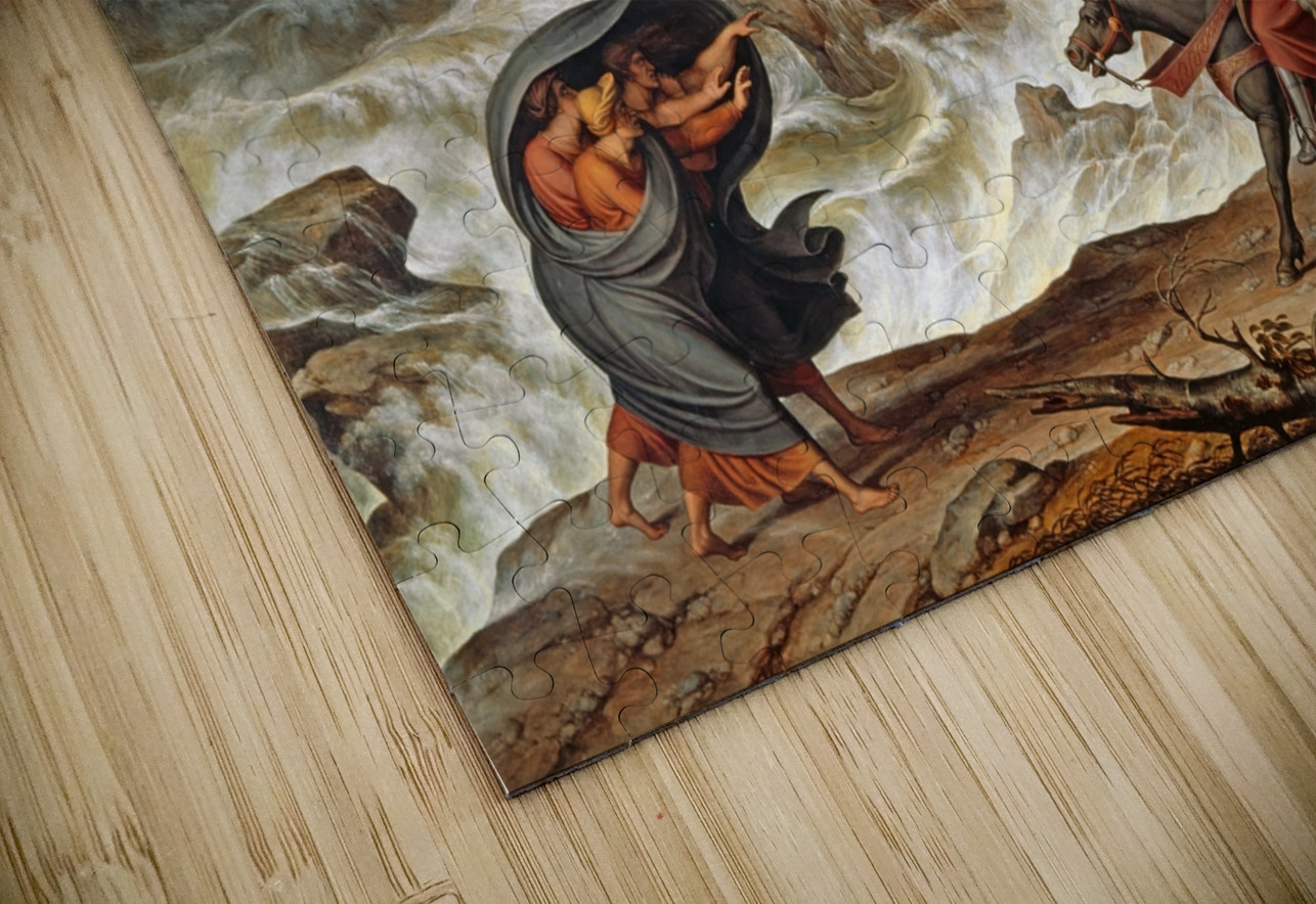 Macbeth and the Witches [1829–1830] by Joseph Anton Koch [1768–1839] MyCozyFineArt Puzzle