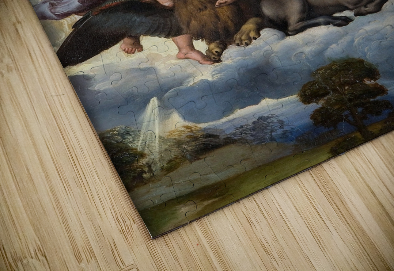 Ezekiel’s Vision [1517–1518] by Raphael [1483–1520] MyCozyFineArt Puzzle