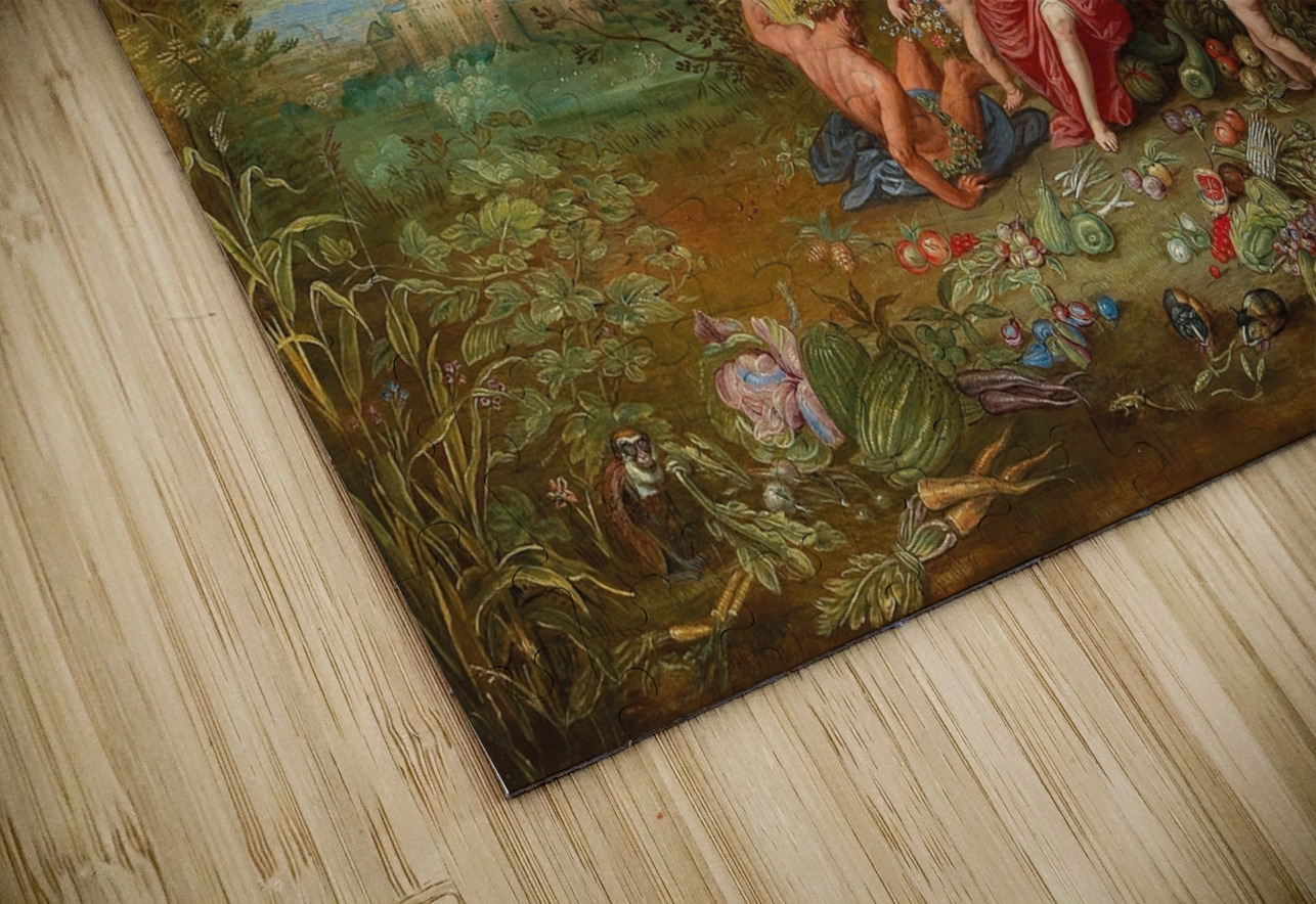 An Allegory of Earth by Jan van Kessel the Younger [1654–1708] MyCozyFineArt Puzzle