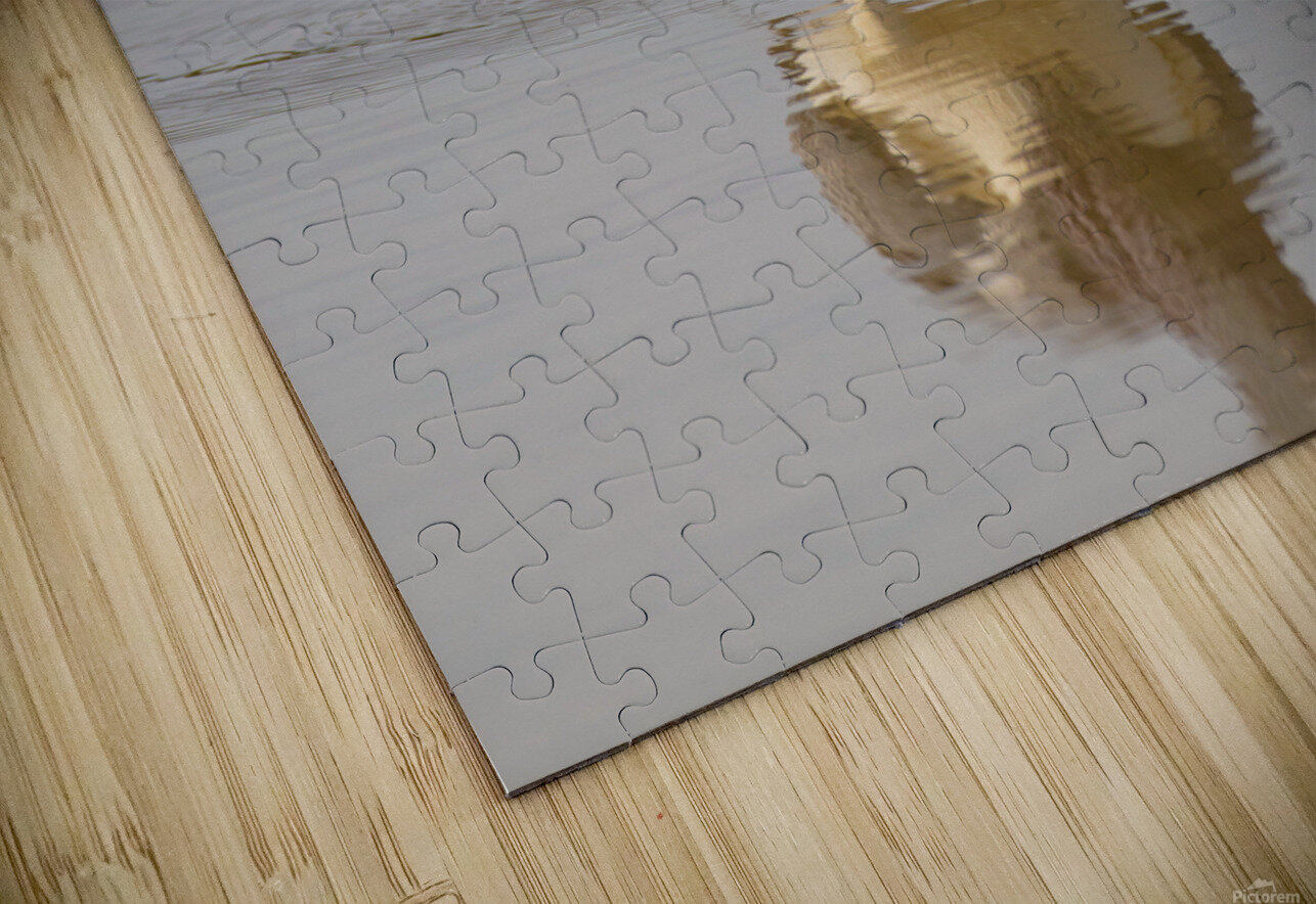 Tri colored Heron 3060 Robert Burnett Puzzle