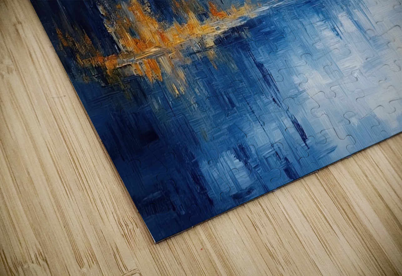 Azure Mountain Serenity 9P3N2H 57 Abstract Rebellion Puzzle