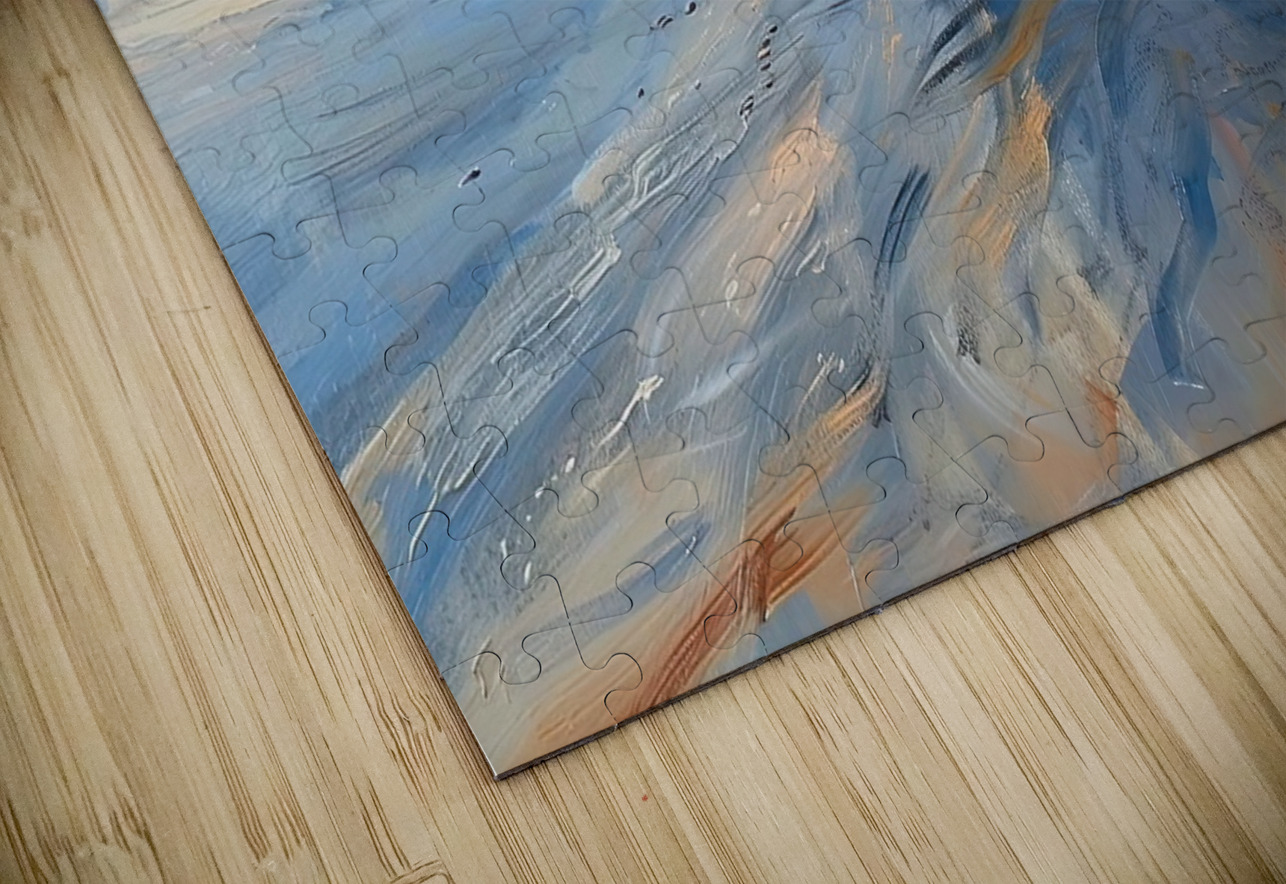 Azure Seascape Glow 2Y9CHJ 55 Abstract Rebellion Puzzle