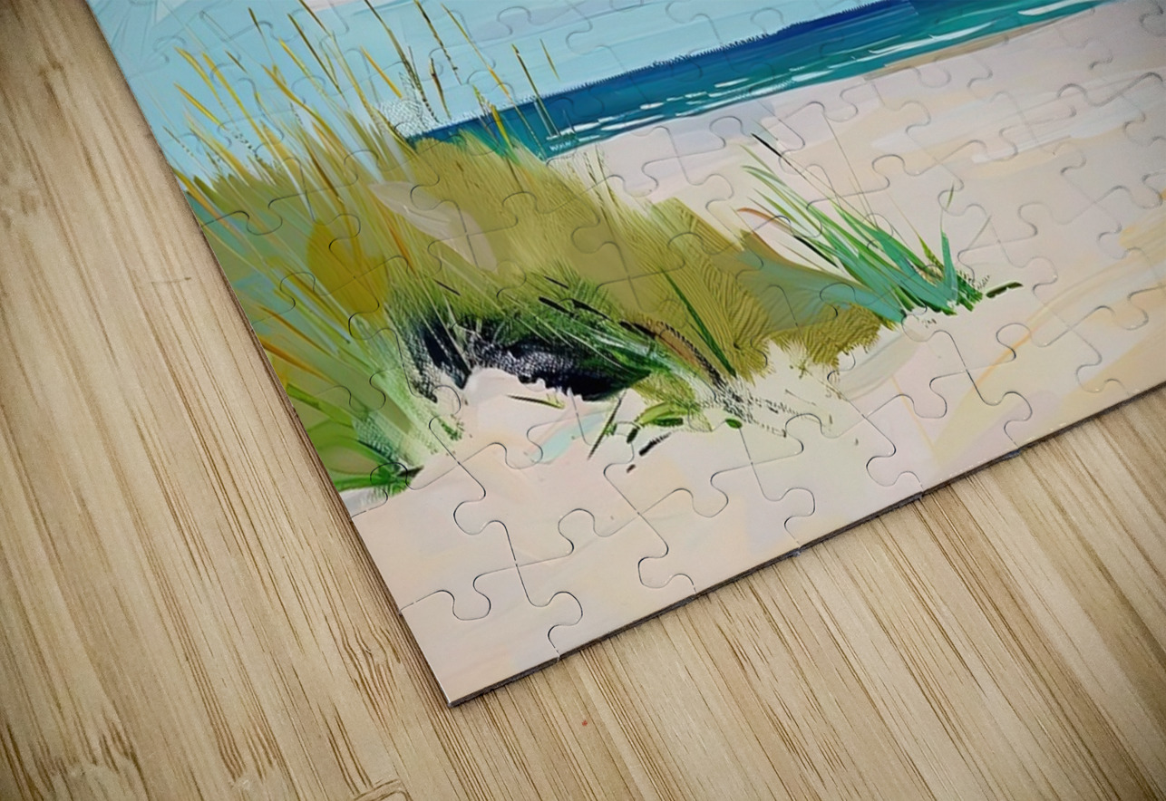 Azure Seascape Serenity H2N9P2 51 Abstract Rebellion Puzzle