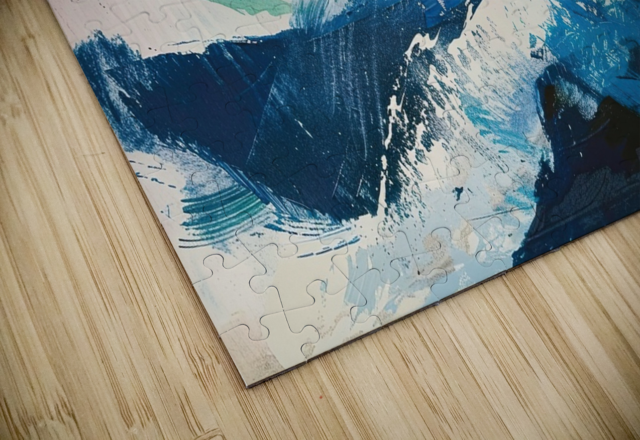 Azure Symphony Waves H29PN 48 Abstract Rebellion Puzzle