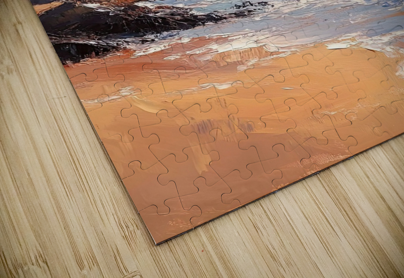 Azure Waves Crashing H29PN 55 Abstract Rebellion Puzzle