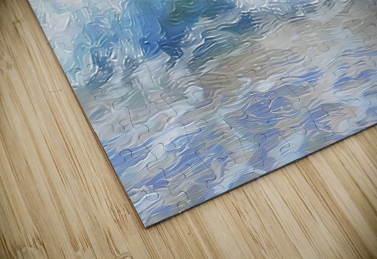 Azure Waves Embrace H29P3N 45 Abstract Rebellion Puzzle