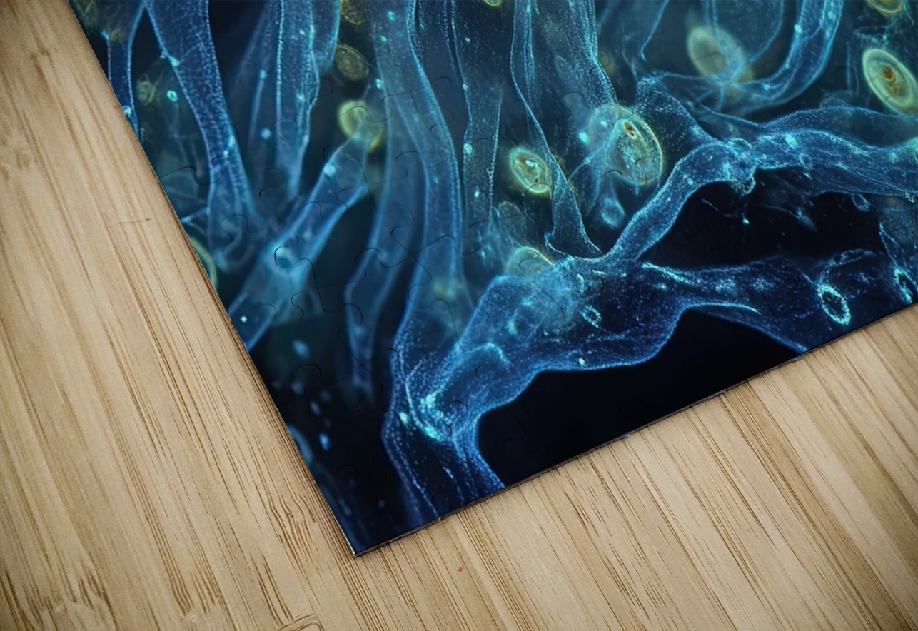 Bioluminescent Bloom 74HNPZ 47 Abstract Rebellion Puzzle