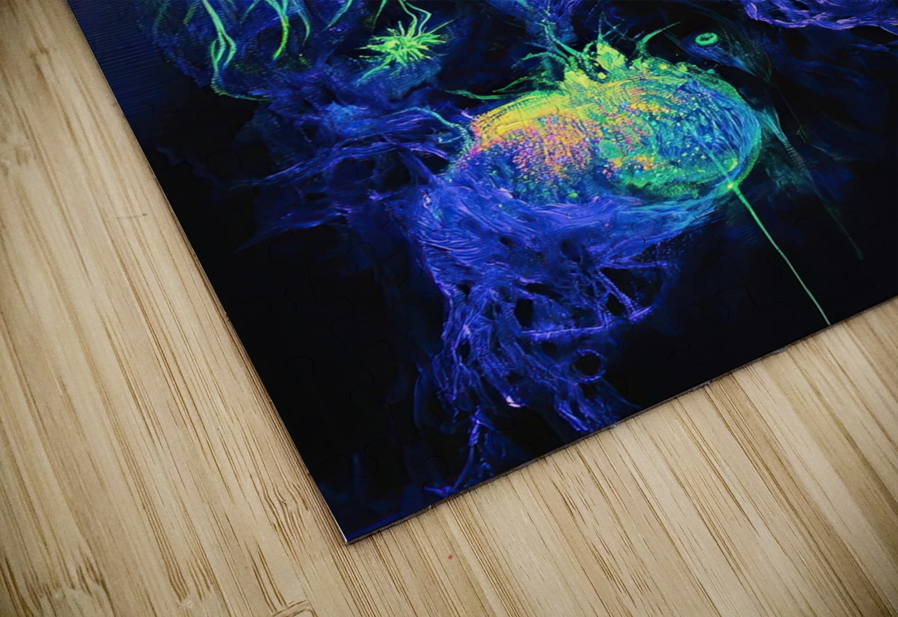 Bioluminescent Bloom 78HNP2 62   Copy Abstract Rebellion Puzzle