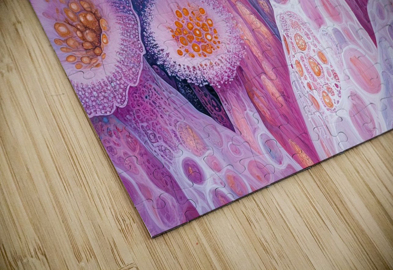 Blooming Coral City 78HNP3 65 Abstract Rebellion Puzzle