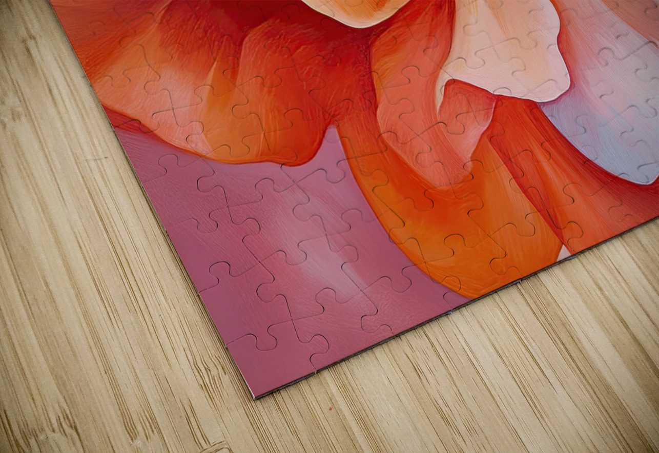 Blooming Coral Heart 2Y9P3H 53 Abstract Rebellion Puzzle