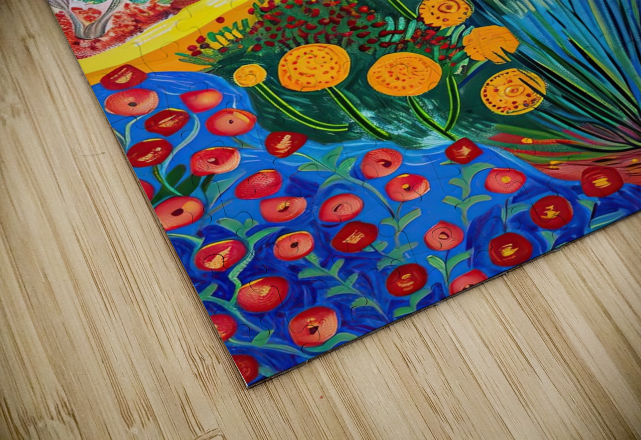 Blooming Desert Hills 7P3H2N 53 Abstract Rebellion Puzzle