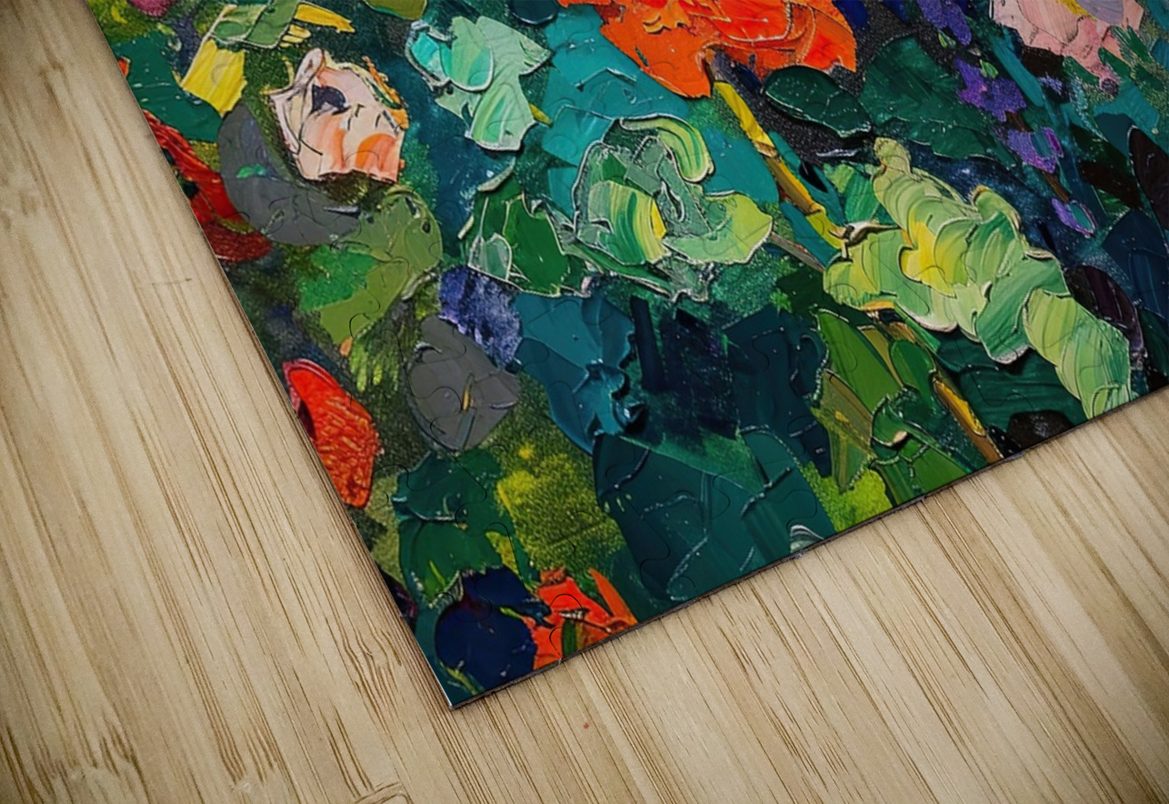 Blooming Garden Vibrance H9P4N2 55 Abstract Rebellion Puzzle