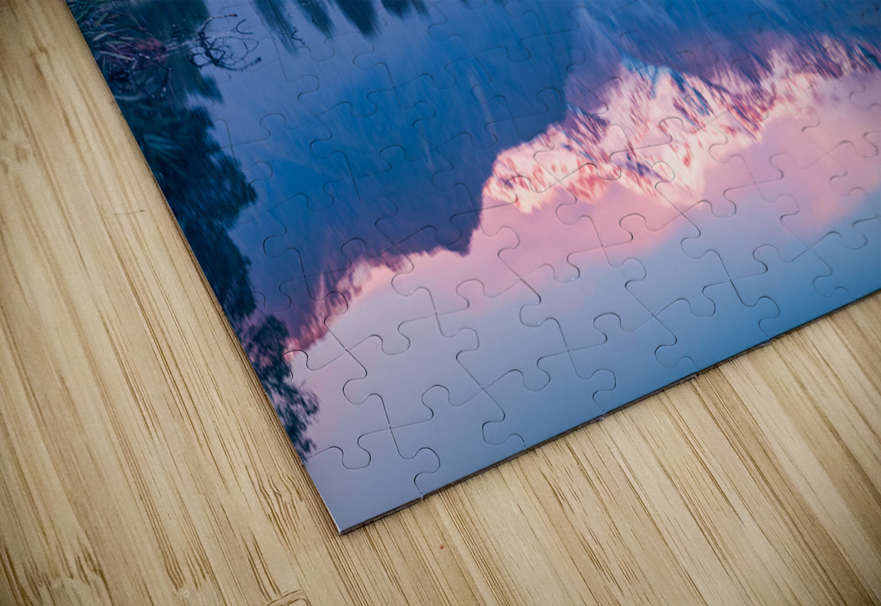 Lake Matheson View Travelling Light Puzzle