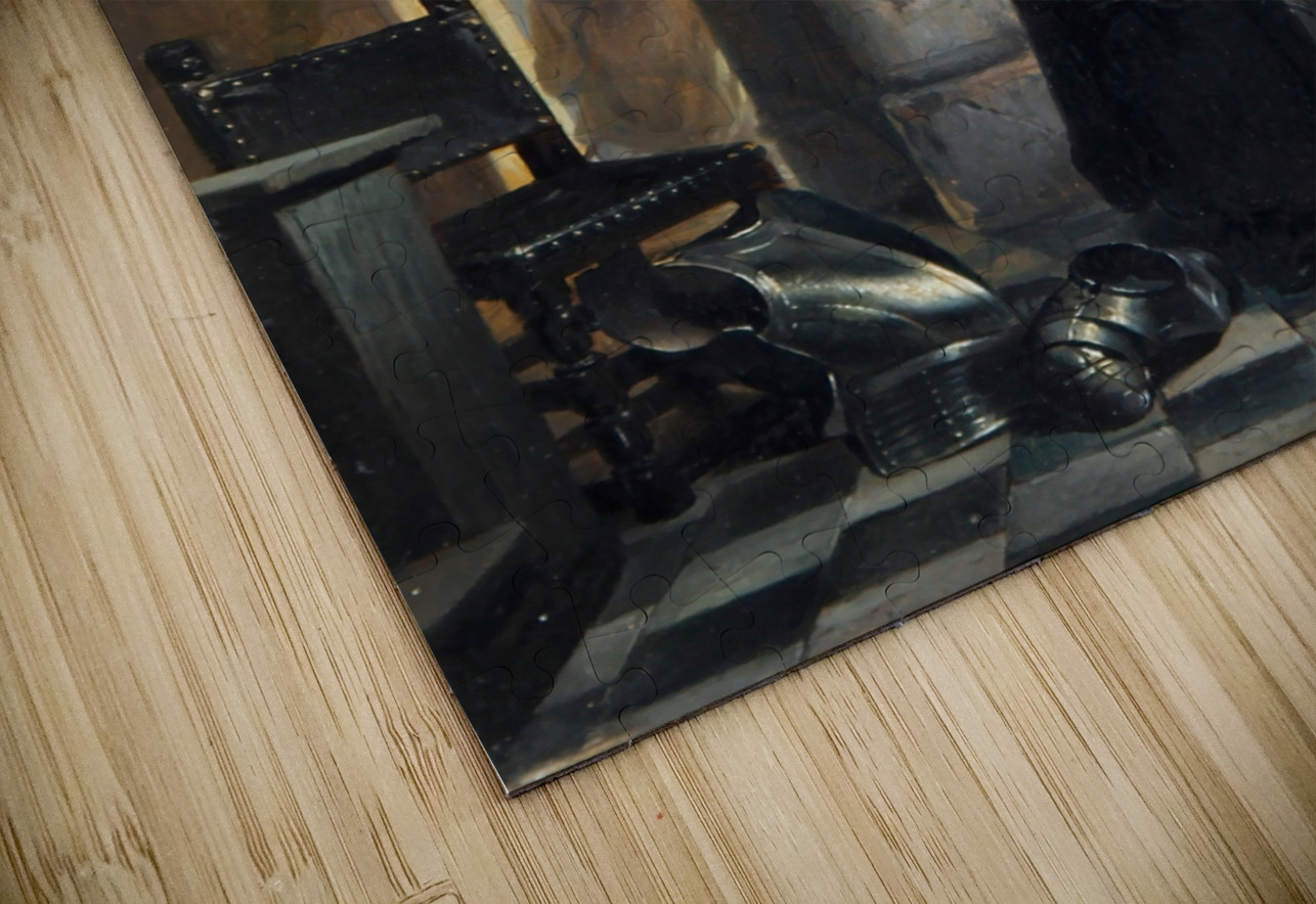 Lies The Arms Dealer by Josef Hendrik Hubert [1821–1865] MyCozyFineArt Puzzle