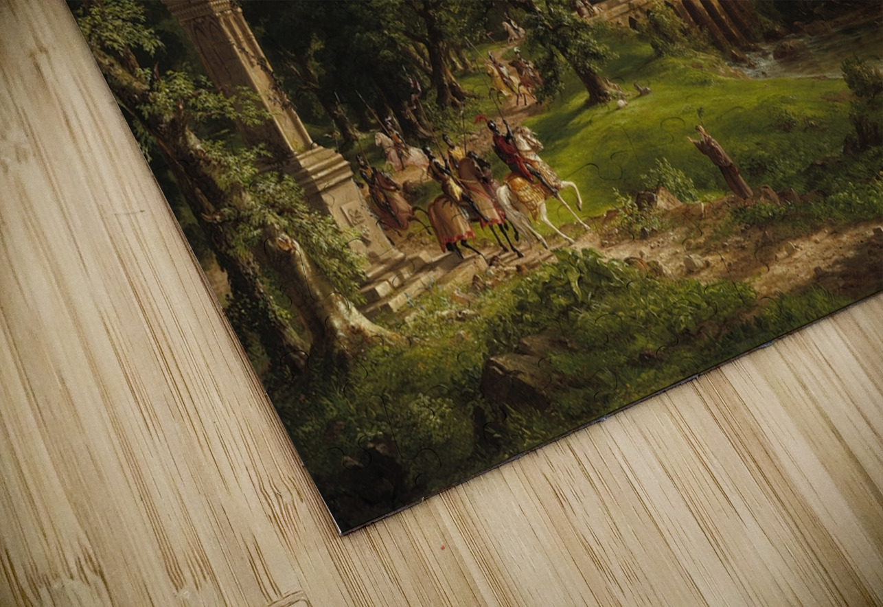 The Departure [1837] by Thomas Cole [1801–1848] MyCozyFineArt Puzzle