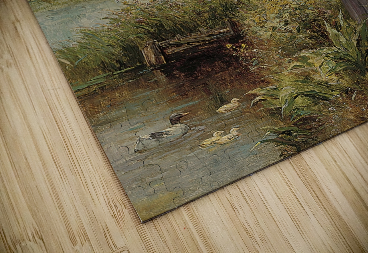 Summertime by Ernest Walbourn [1872–1927] MyCozyFineArt Puzzle