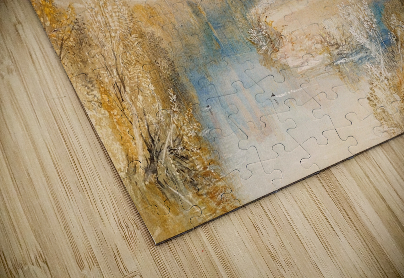 Ludlow Castle. Shropshire by Joseph Mallord William Turner [1775–1851] MyCozyFineArt Puzzle