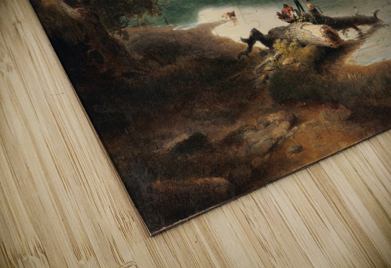 Delaware Water Gap by Thomas Doughty [1793–1856] MyCozyFineArt Puzzle