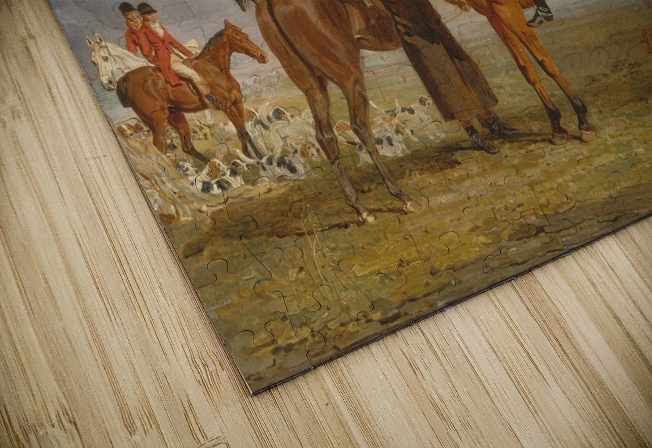 George. Marquess Of Huntly [Later 5th Duke Of Gordon]. On Tiny [1806–1807] by Benjamin Marshall [1768–1835] MyCozyFineArt Puzzle