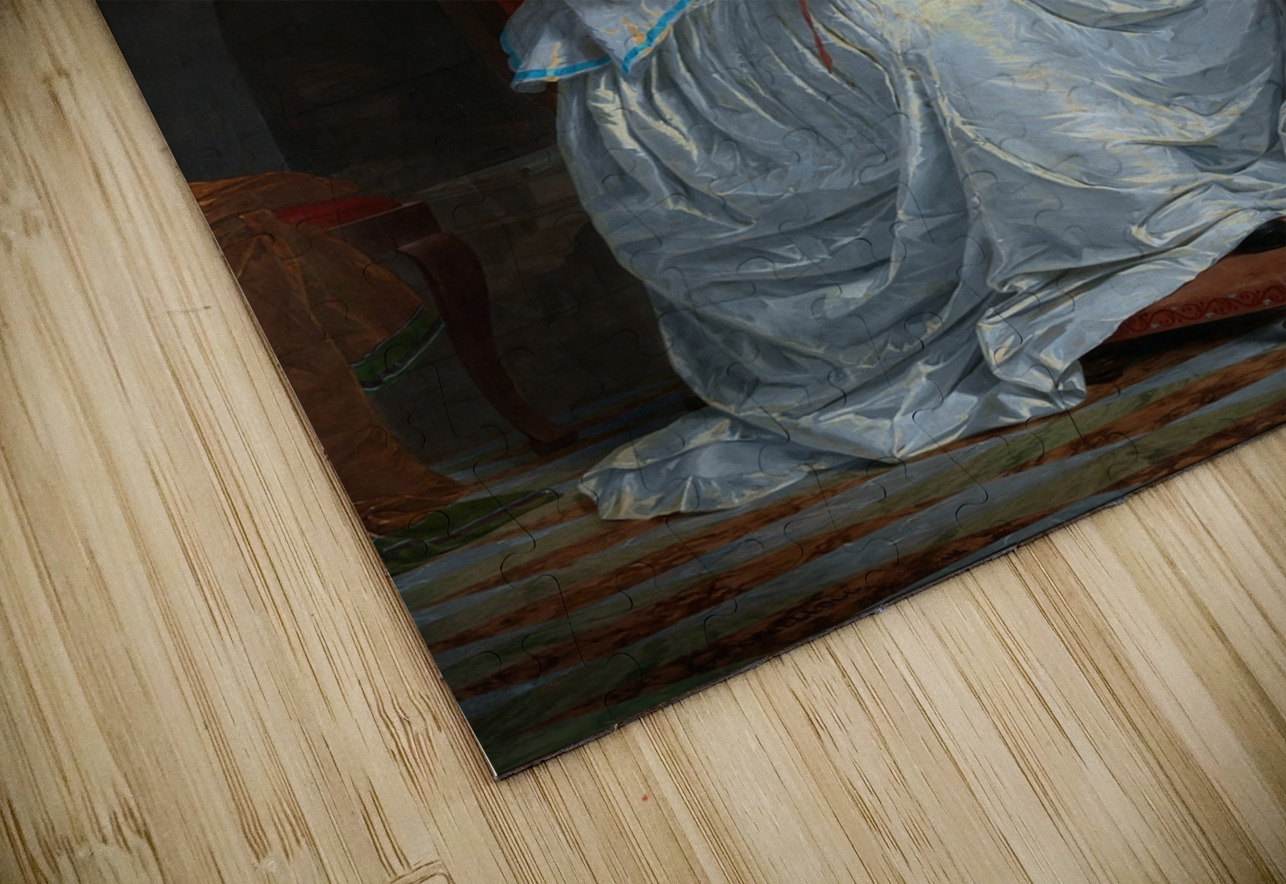 Two Women in an Italian Landscape [1854] by Miner Kilbourne Kellogg [1814–1889] MyCozyFineArt Puzzle