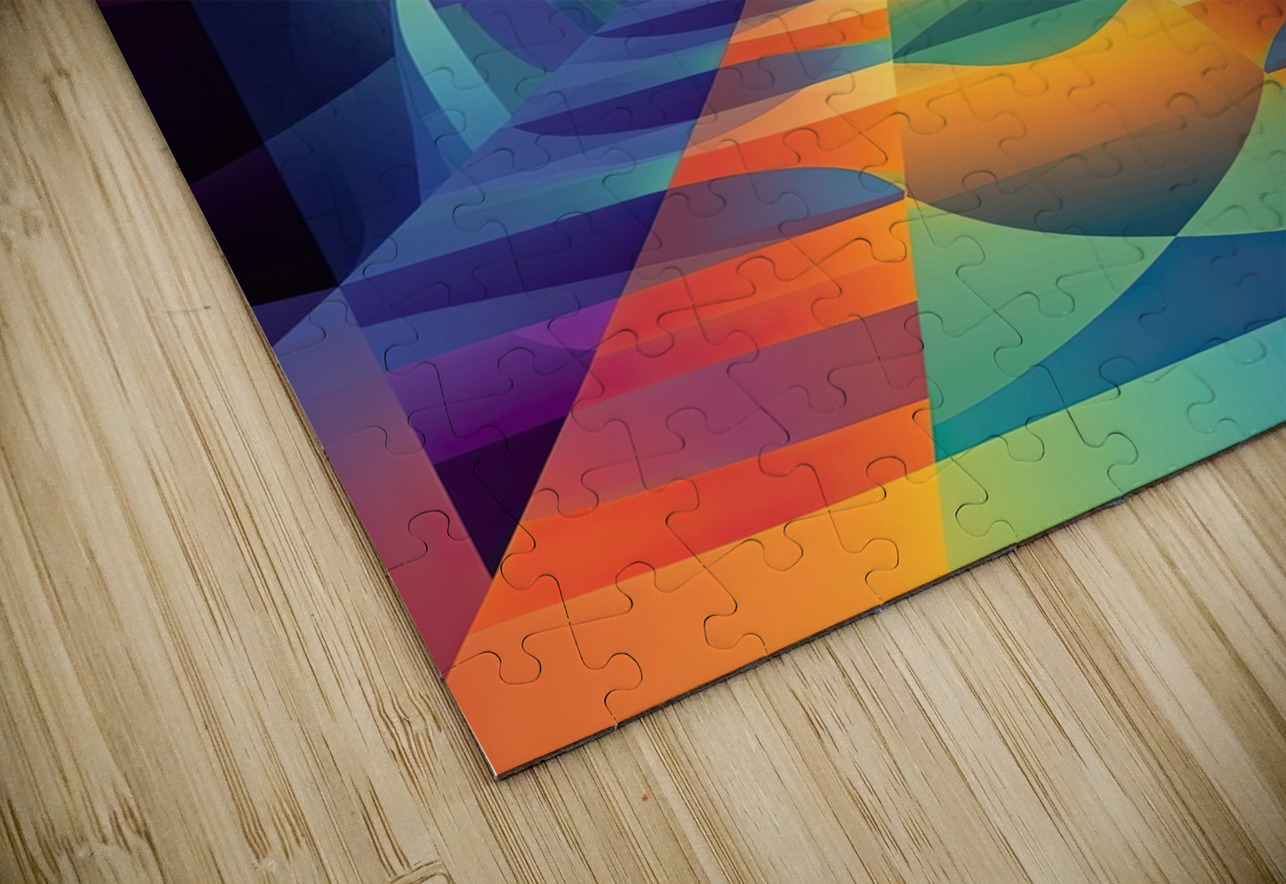 Chromatic Corridor NV9H7B 60 Abstract Rebellion Puzzle