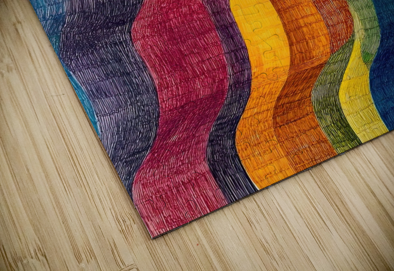 Chromatic Currents 29H7N3 65 Abstract Rebellion Puzzle