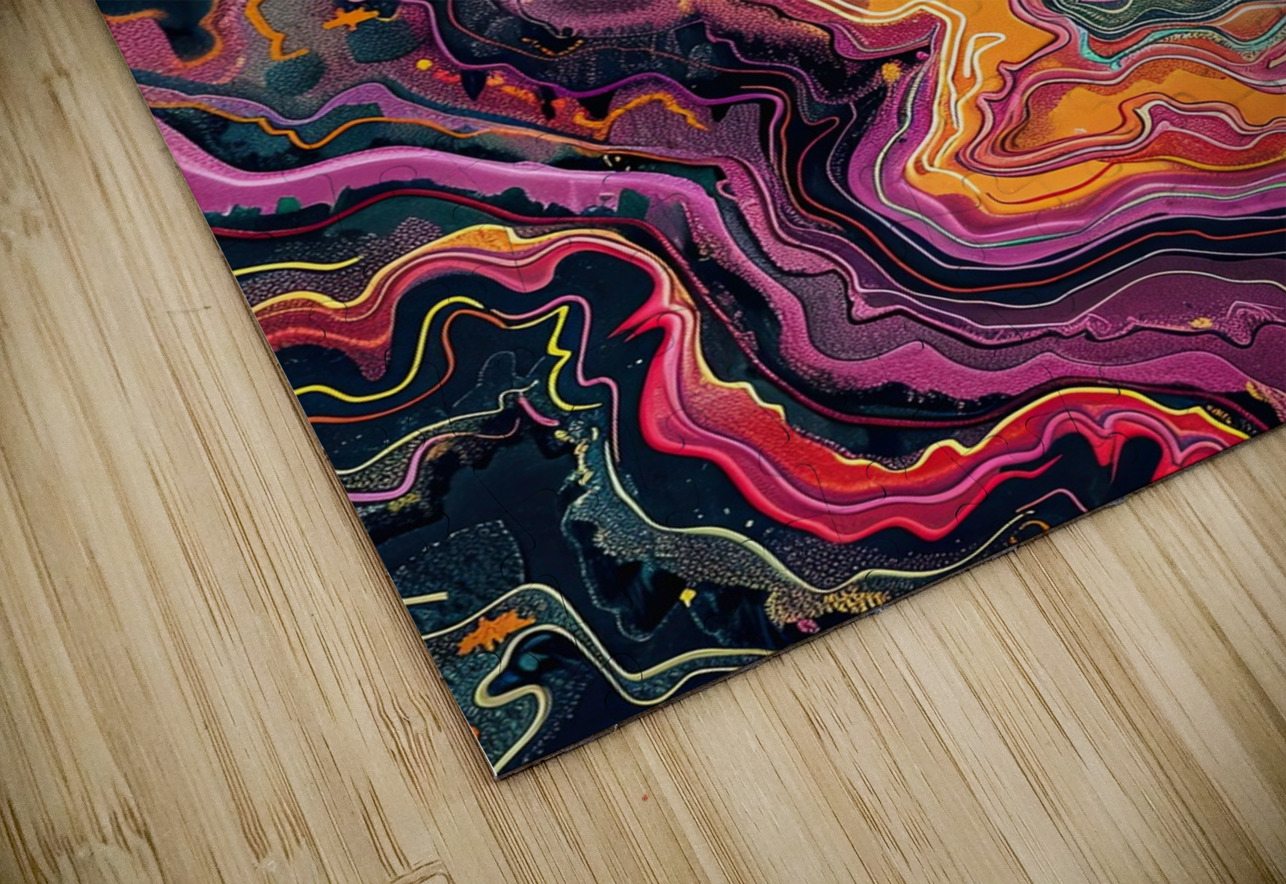 Chromatic Currents ZX987N 60 Abstract Rebellion Puzzle